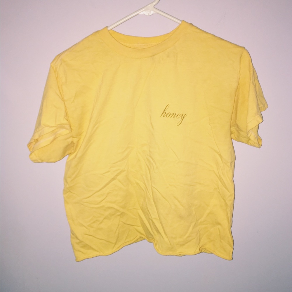 brandy melville honey tee